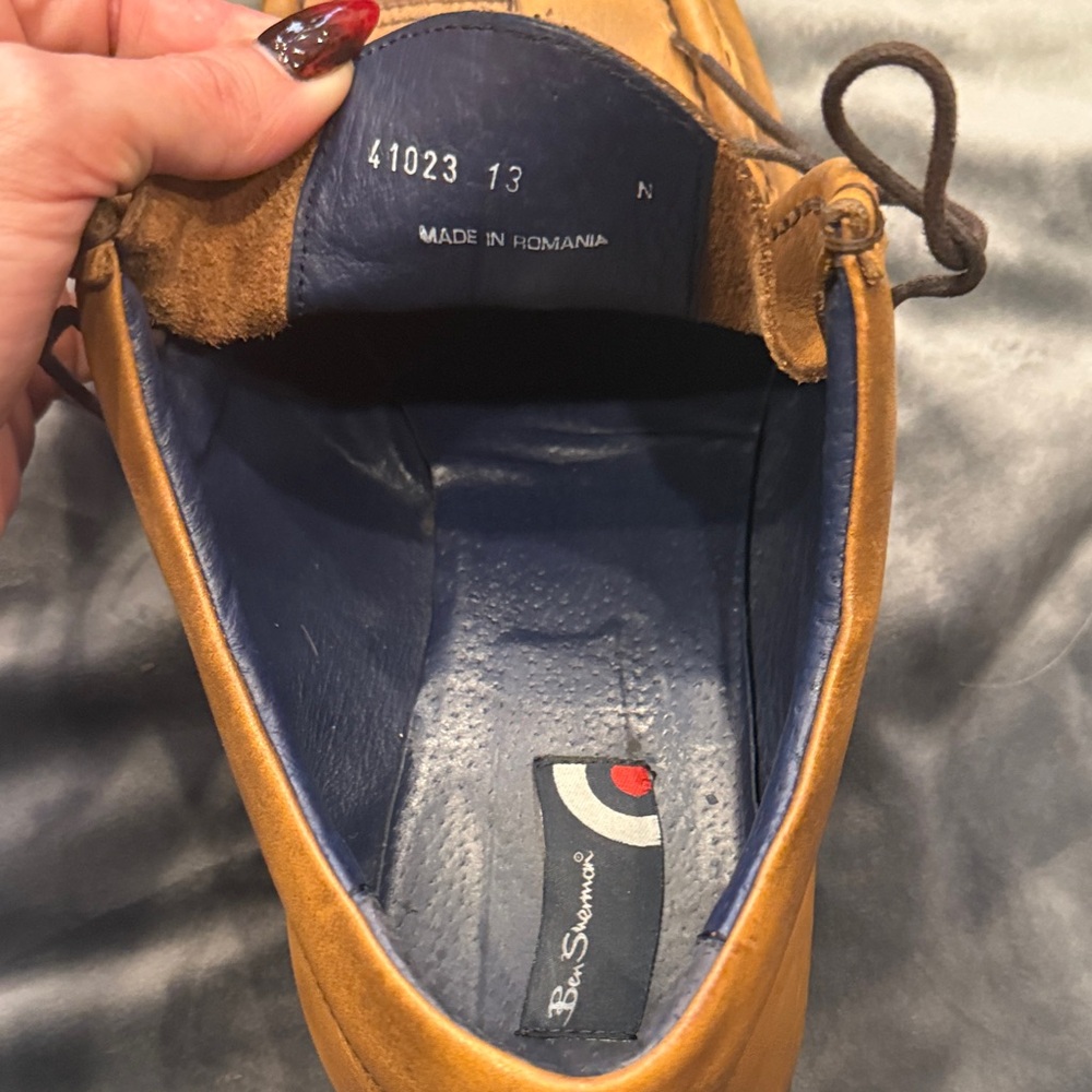 Ben Sherman Brown Leather Loafers - Picture 5 of 7